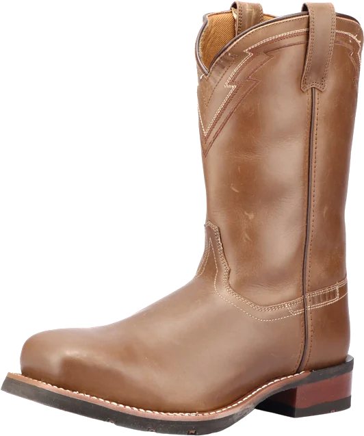 Plain tan pull-on