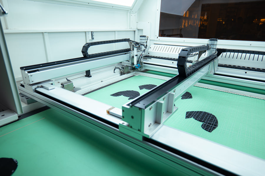 Automated component cutting table at AFPL Global