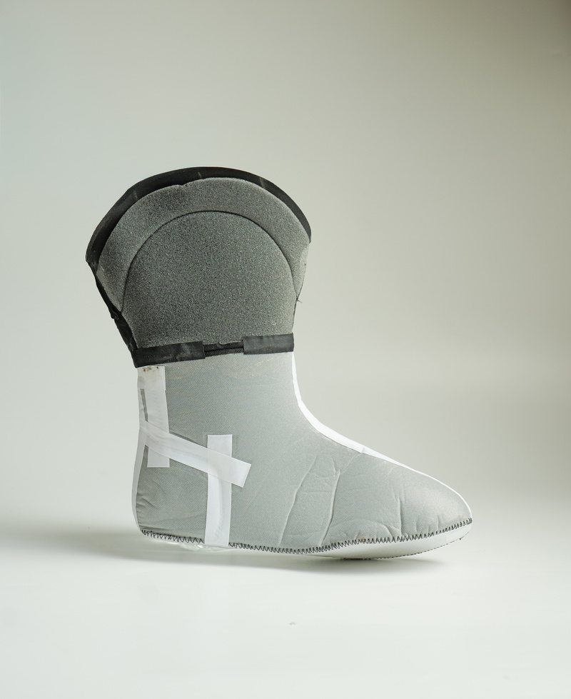 A bootie made by AFPL, the specialist inner assembly of a waterproof boot