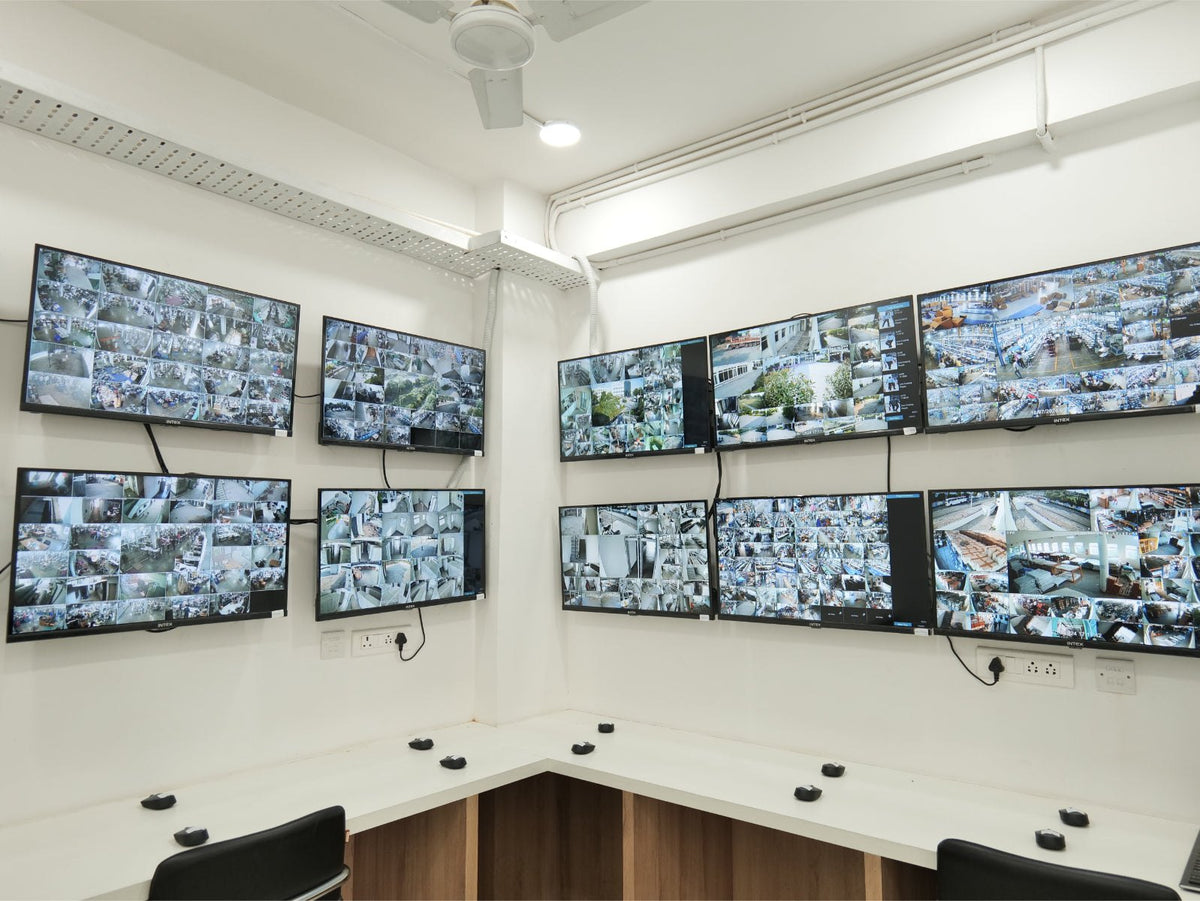 The CCTV monitoring room at an AFPL facility