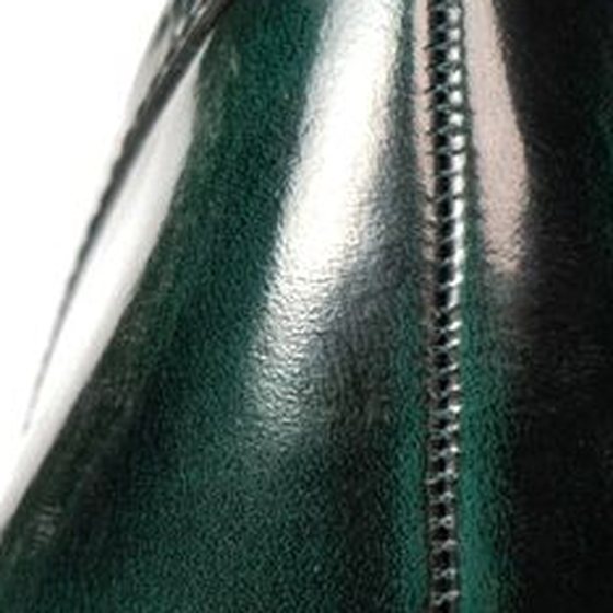 Patent, leather
