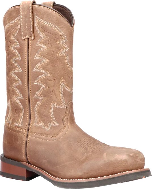 Tan, tonal stitching