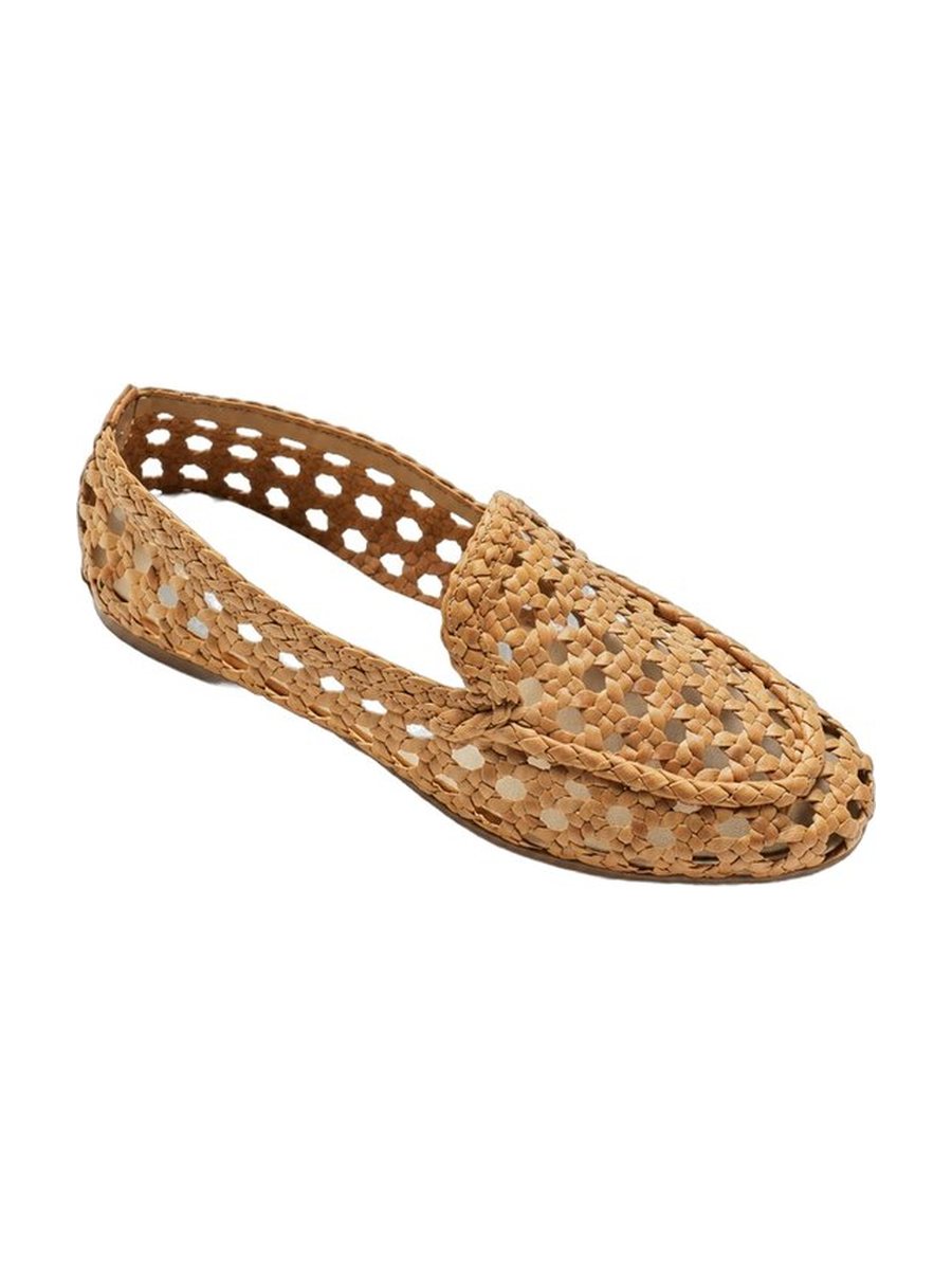 Woven tan leather